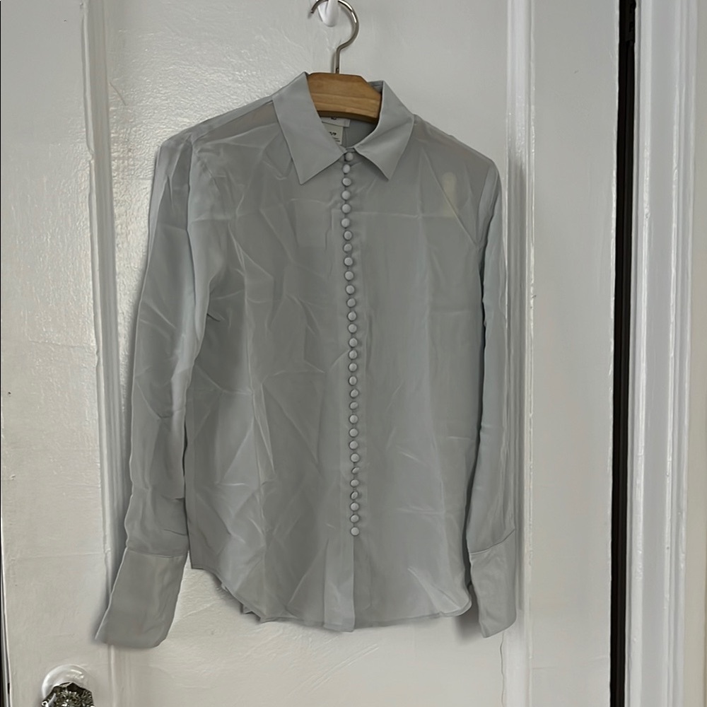 Women’s Club Monaco Classic Blue Shirt